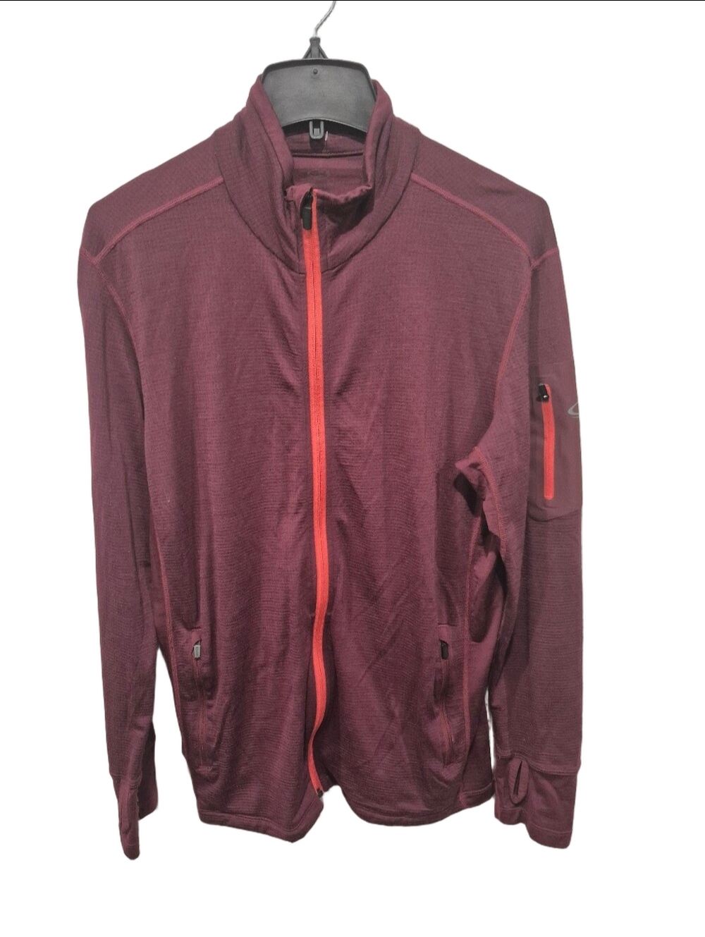 Icebreaker Compass Long Sleeve Full-Zip Merino Wool